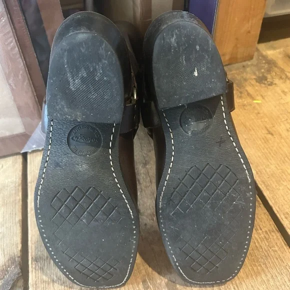 Frye Dark Brown Leather Western Boots - Picture 5 of 5